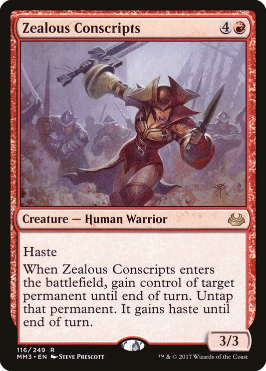 Zealous Conscripts mm3 116