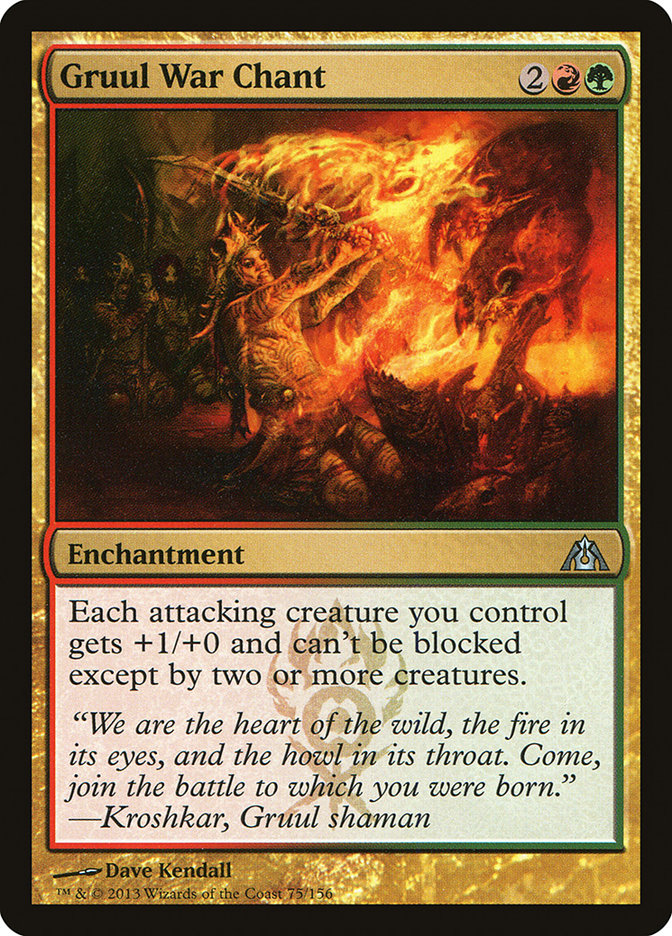 Gruul War Chant dgm 75