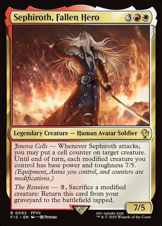 Sephiroth, Fallen Hero fic 92
