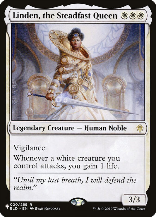 Linden, the Steadfast Queen plst ELD-20