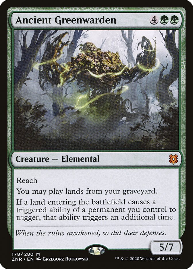 Ancient Greenwarden znr 178