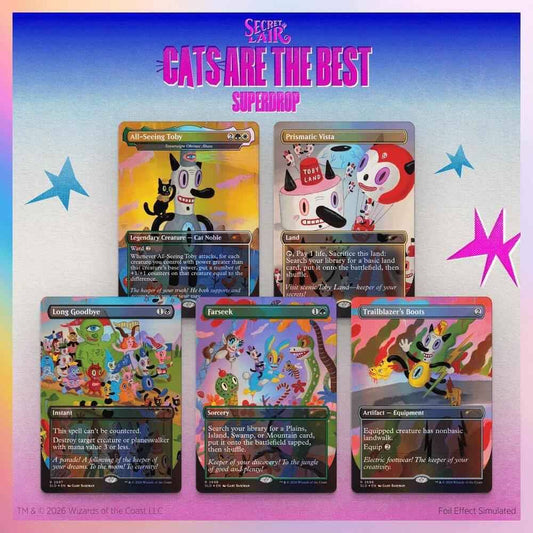 Secret Lair: Toby's Journey by Gary Baseman Foil Edition