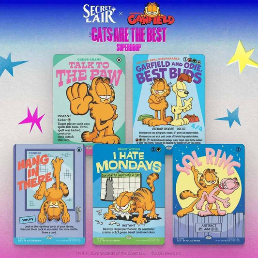 Secret Lair x Garfield: Motivationally Challenged