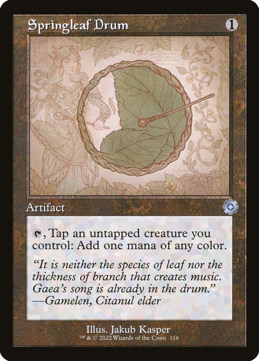 Springleaf Drum brr 118