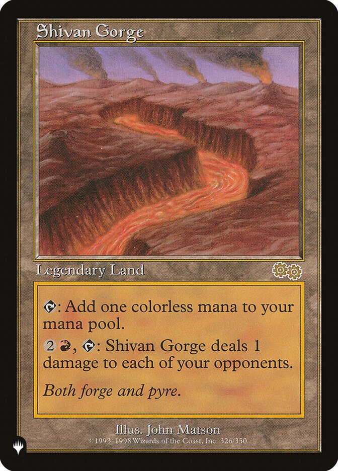 Shivan Gorge plst USG-326