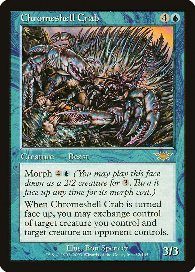 Chromeshell Crab lgn 32