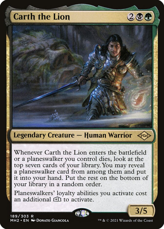Carth the Lion mh2 189