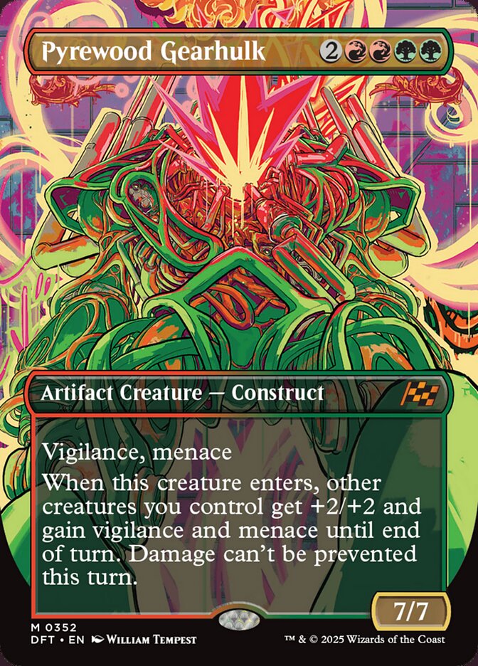 mtg gearhulk cards Pyrewood - Single Card Illustrated by Martin de Favorite Belle Card in Type:AMBER & EMERALD food
