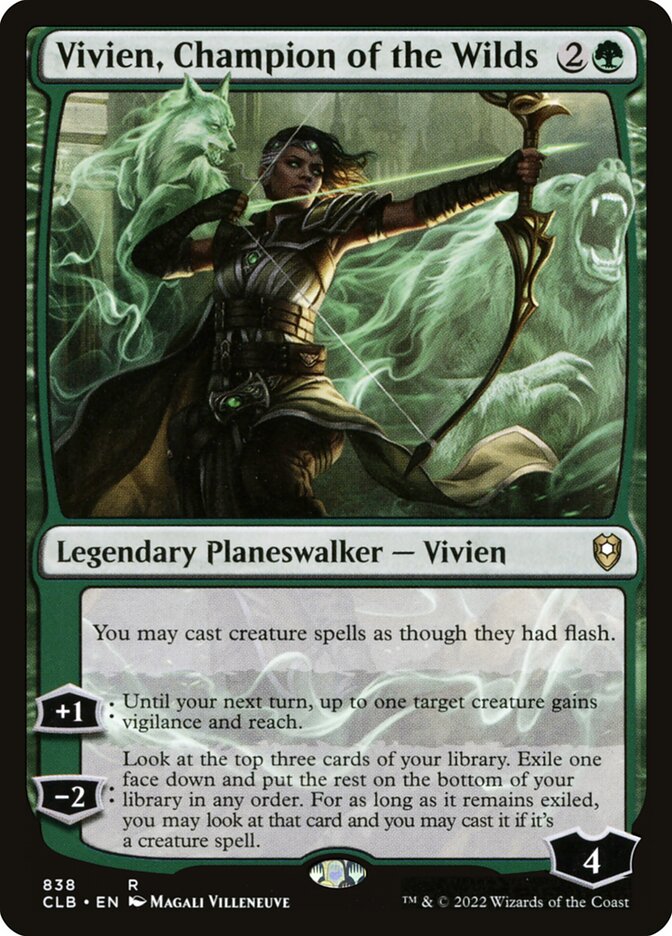 Vivien, Champion of the Wilds clb 838