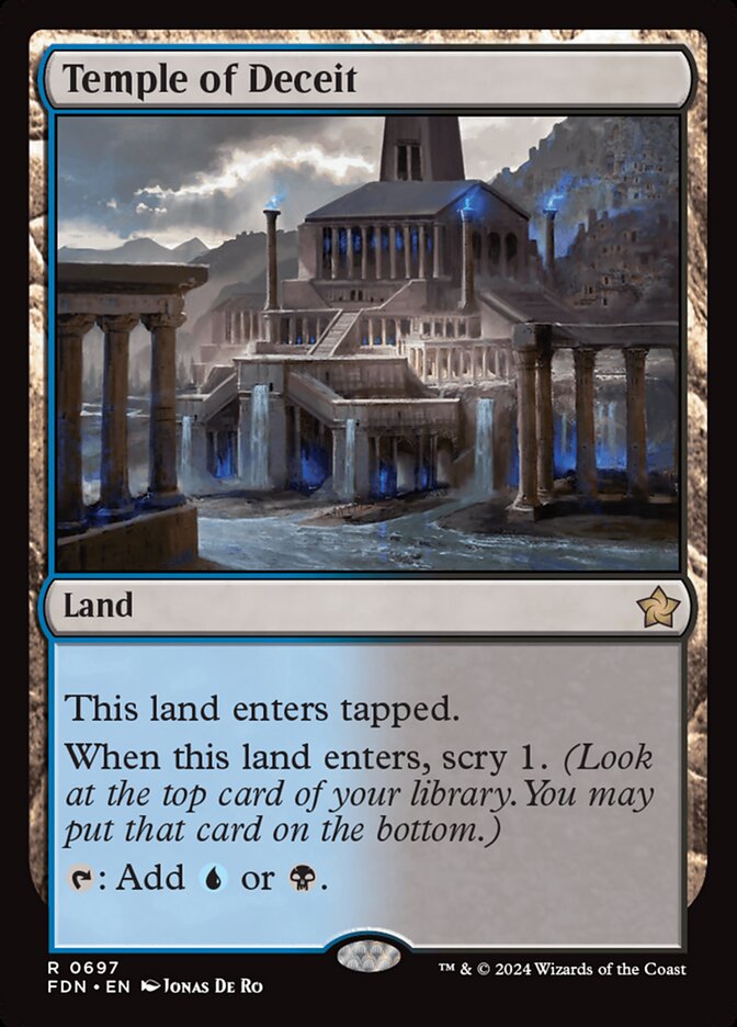 Temple of Deceit fdn 697