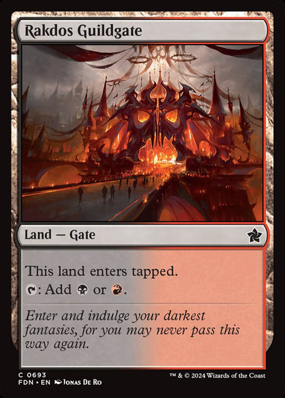 Rakdos Guildgate fdn 693