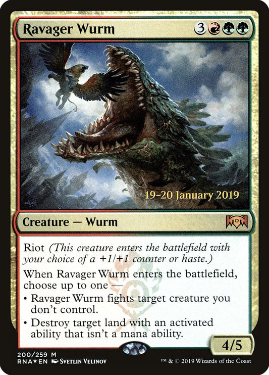 Ravager Wurm prna 200s