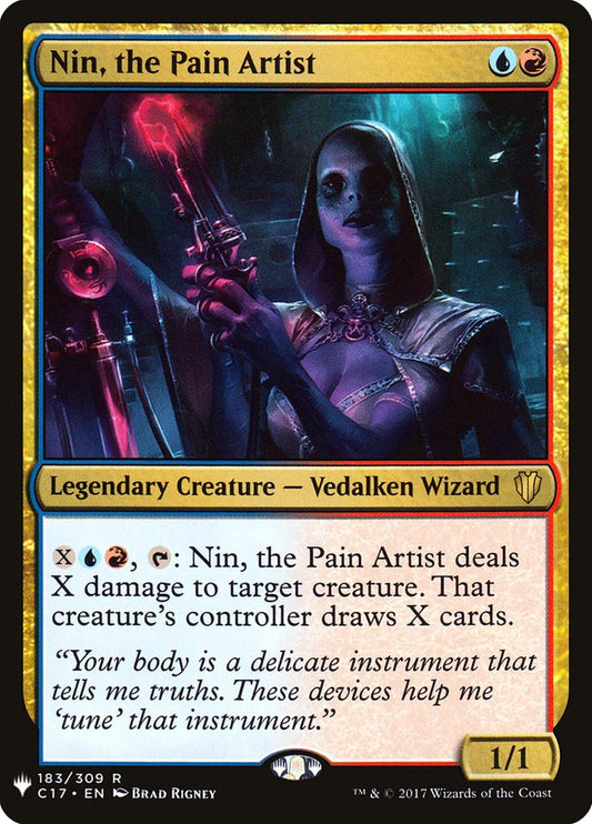 Nin, the Pain Artist plst C17-183