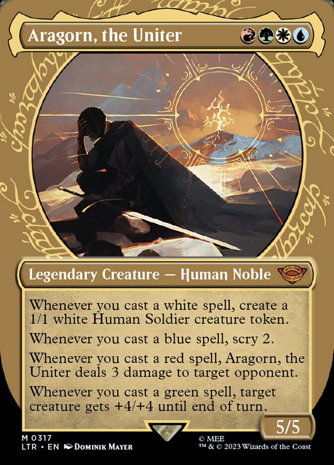 Aragorn, the Uniter ltr 317