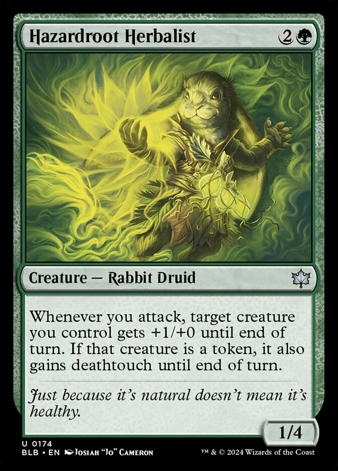 Hazardroot Herbalist blb 174