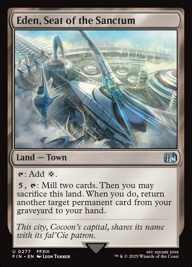 Eden, Seat of the Sanctum fin 277