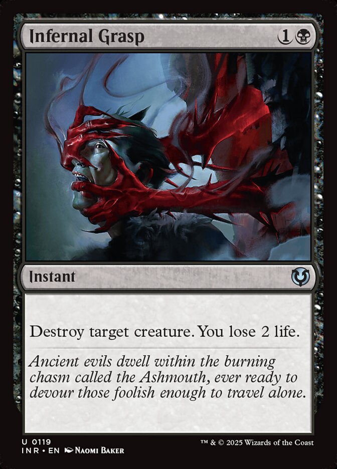 Infernal Grasp inr 119