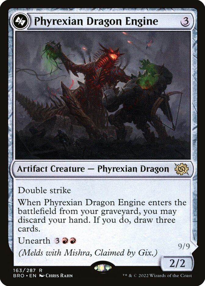 Phyrexian Dragon Engine bro 163