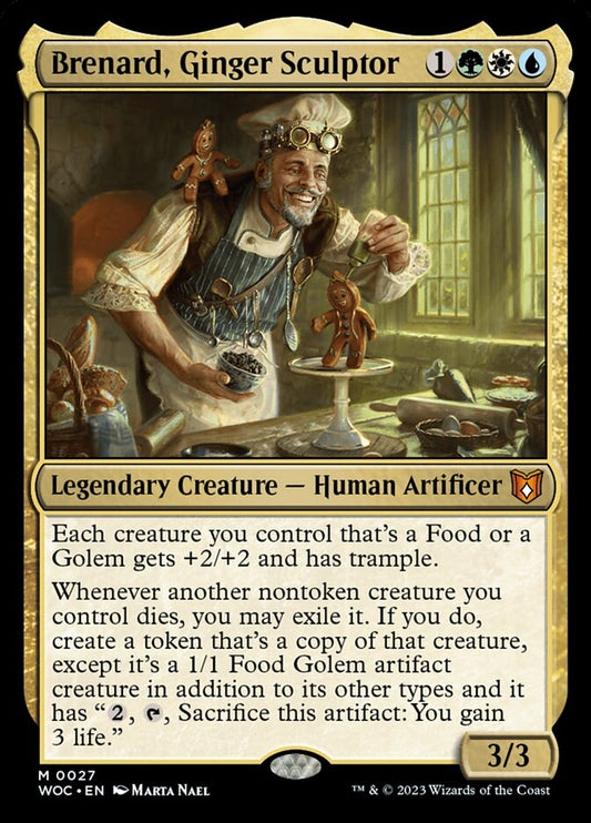 Brenard, Ginger Sculptor woc 27