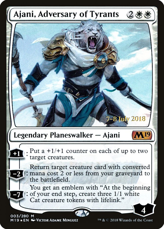 Ajani, Adversary of Tyrants pm19 3s