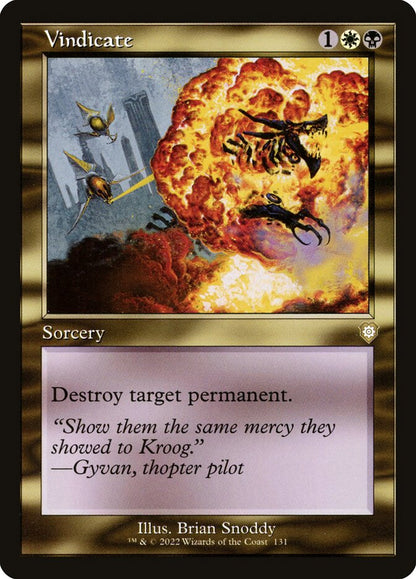 Vindicate brc 131