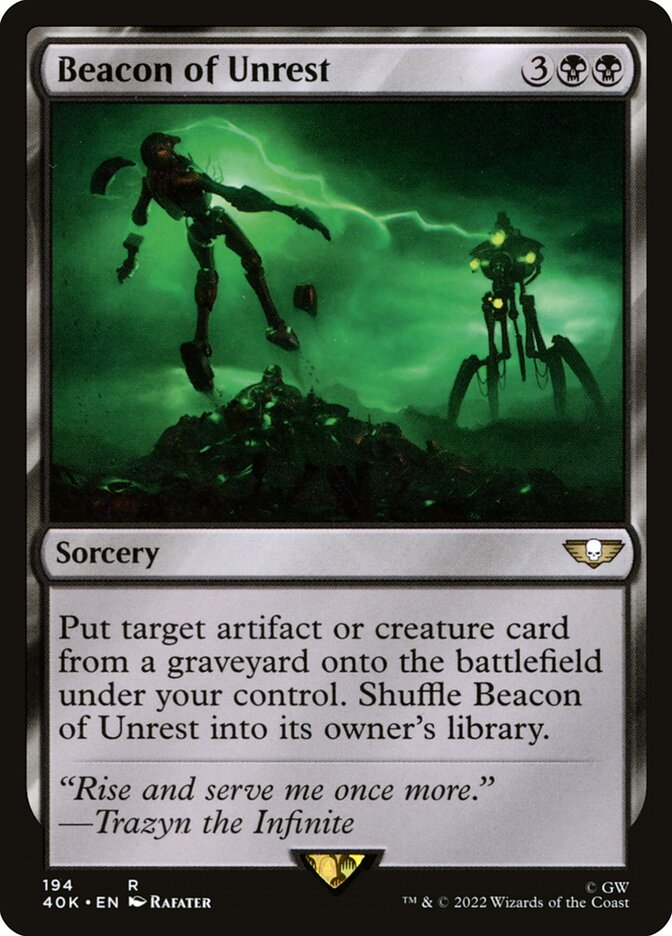 Beacon of Unrest 40k 194