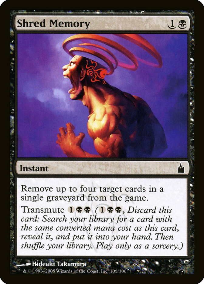 Shred Memory rav 105