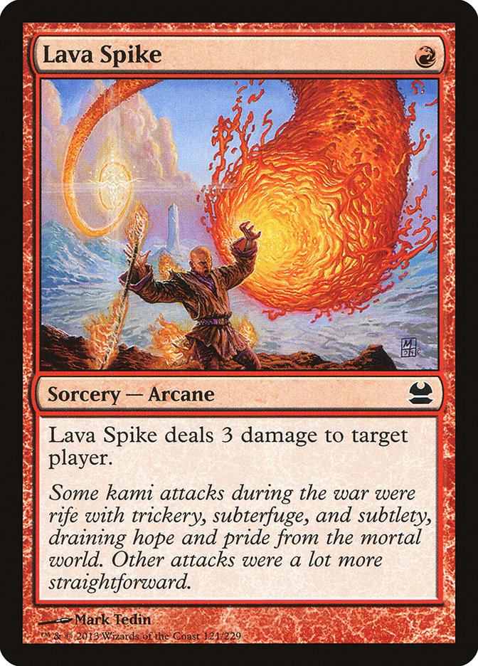 Lava Spike mma 121