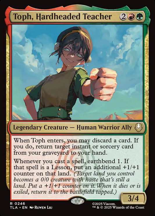 Toph, Hardheaded Teacher tla 246