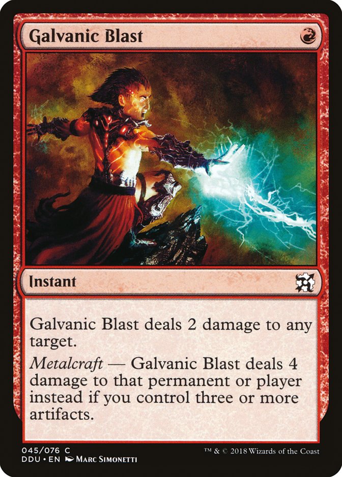 Galvanic Blast ddu 45