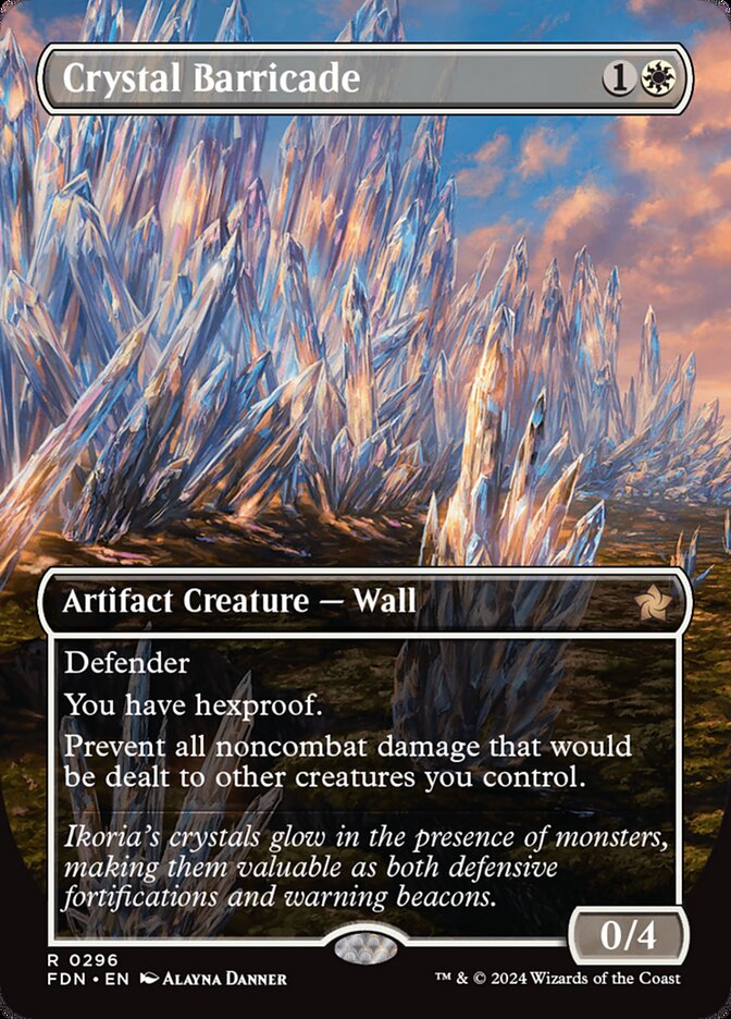 Crystal Barricade fdn 296