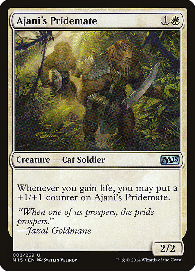 Ajani's Pridemate m15 2