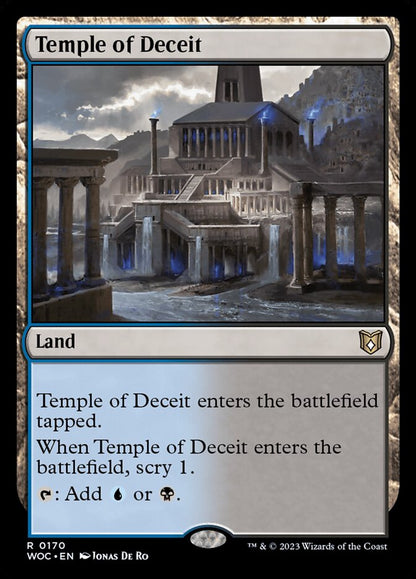 Temple of Deceit woc 170
