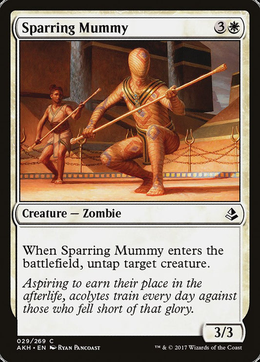 Sparring Mummy akh 29