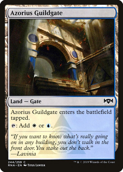 Azorius Guildgate rna 244