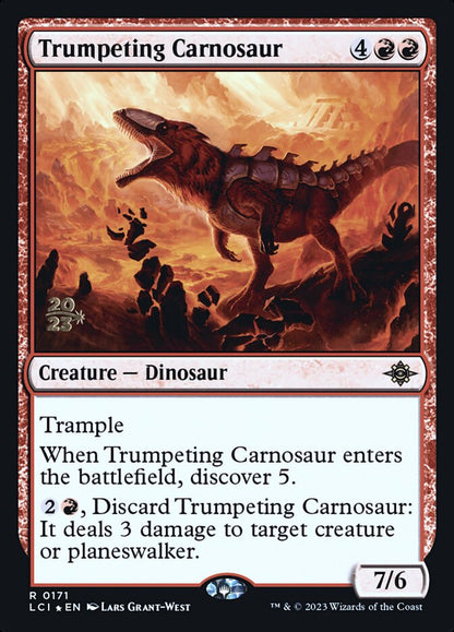 Trumpeting Carnosaur plci 171s