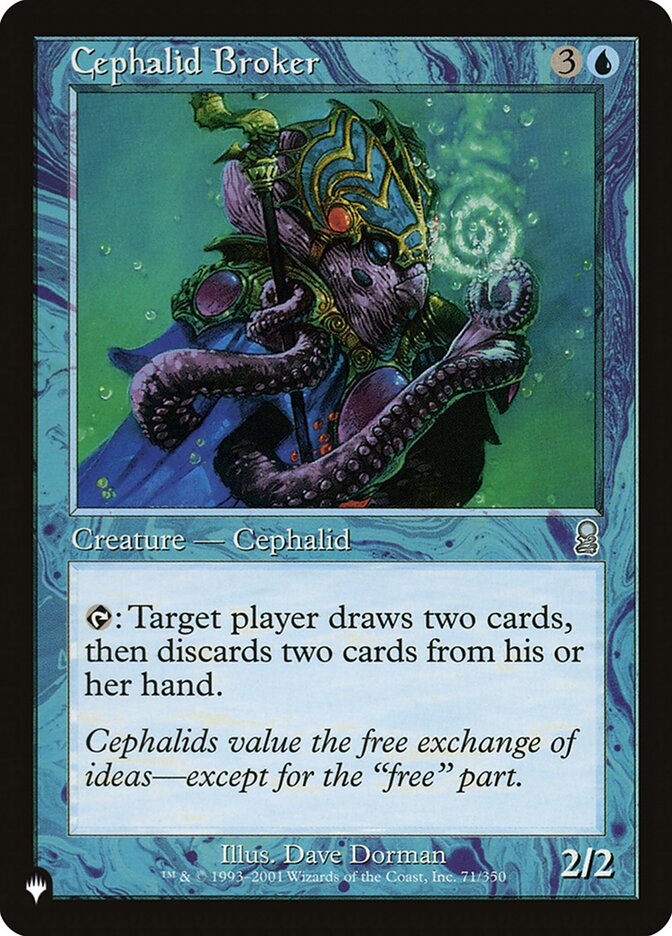 Cephalid Broker plst ODY-71