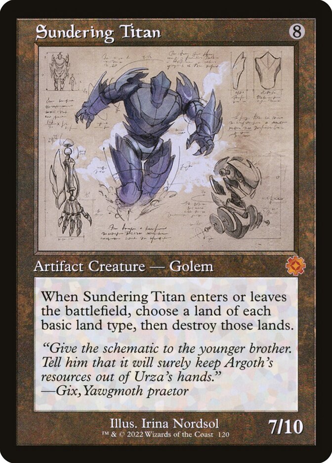 Sundering Titan brr 120