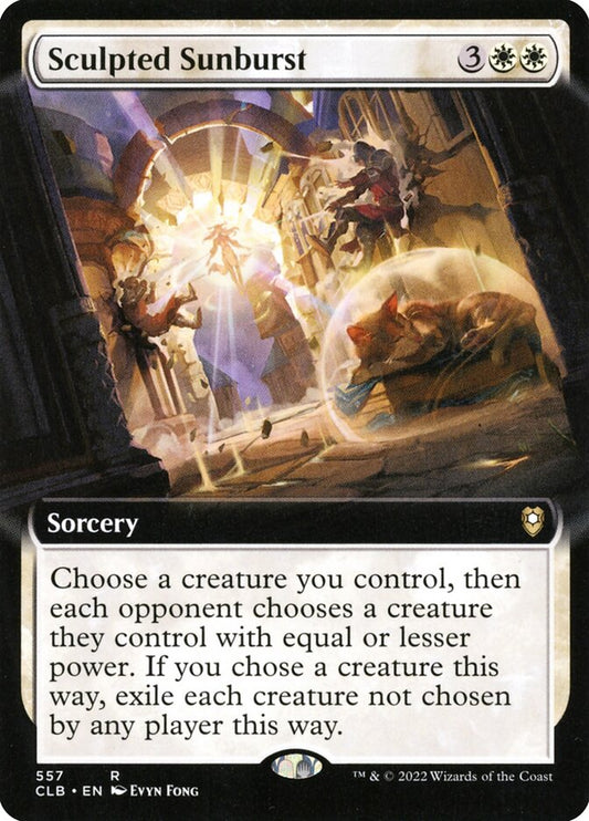 Sculpted Sunburst clb 557