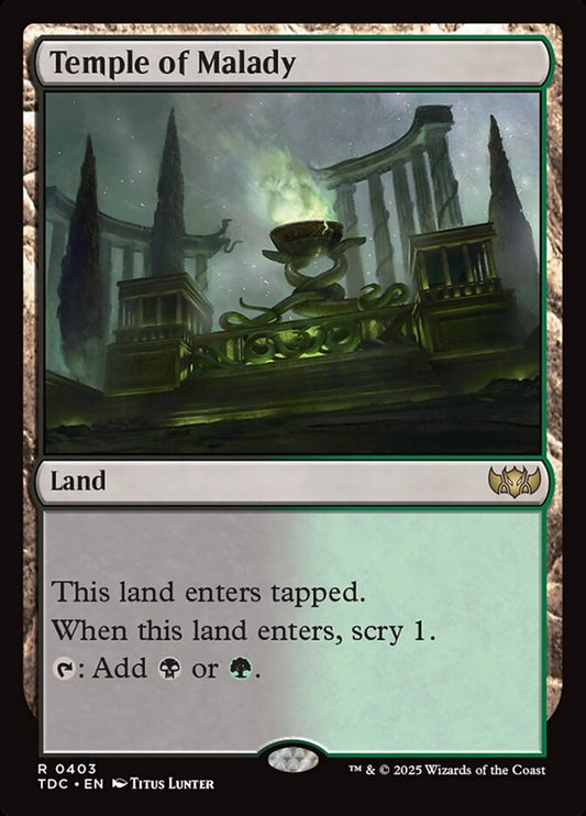 Temple of Malady tdc 403