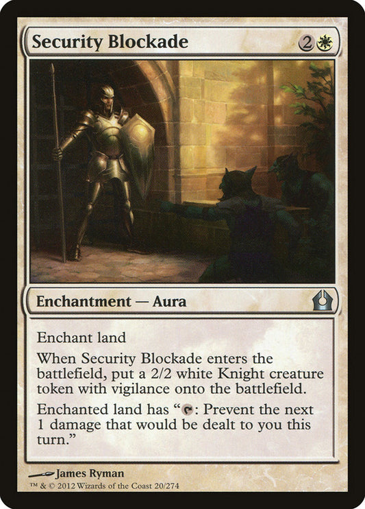 Security Blockade rtr 20