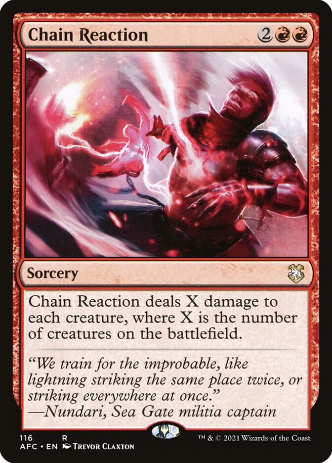 Chain Reaction afc 116