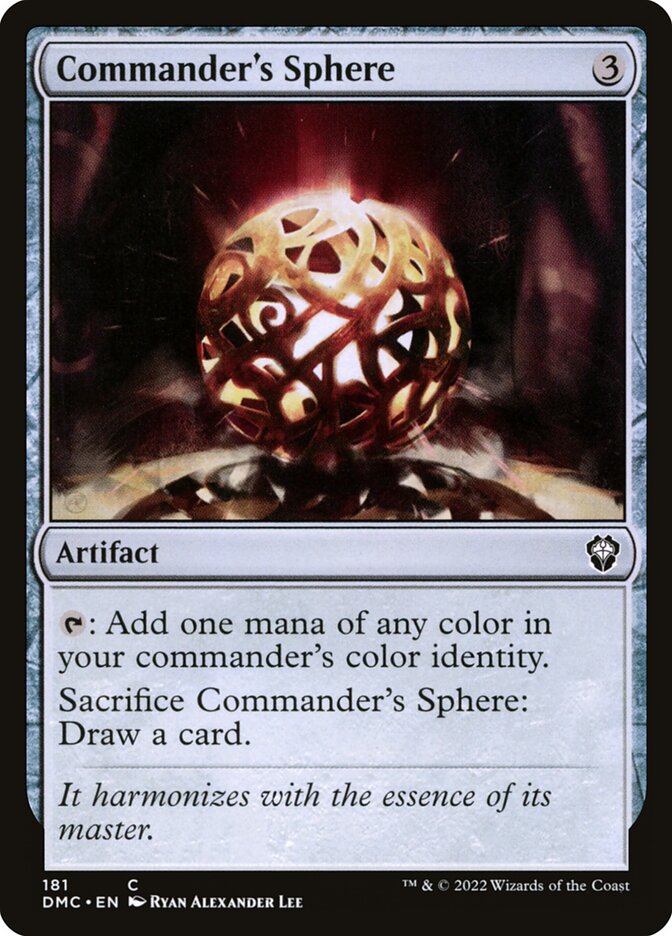 Commander's Sphere dmc 181
