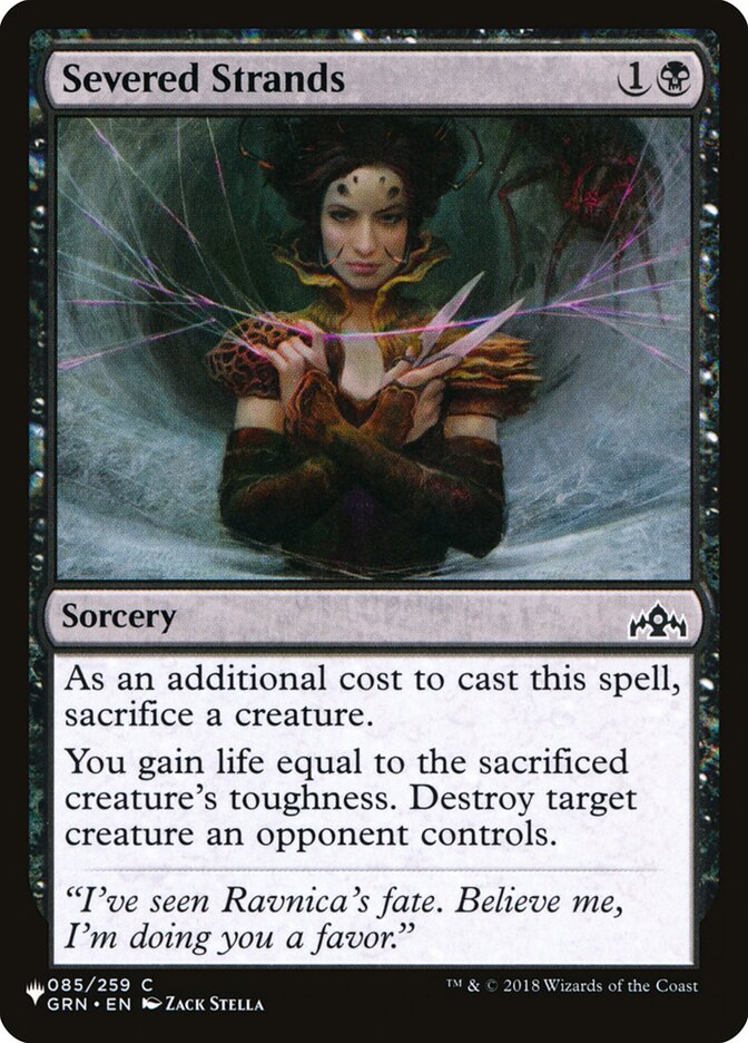 Severed Strands plst GRN-85
