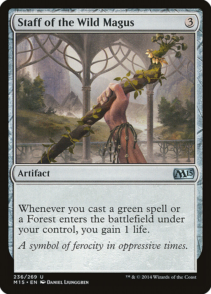 Staff of the Wild Magus m15 236
