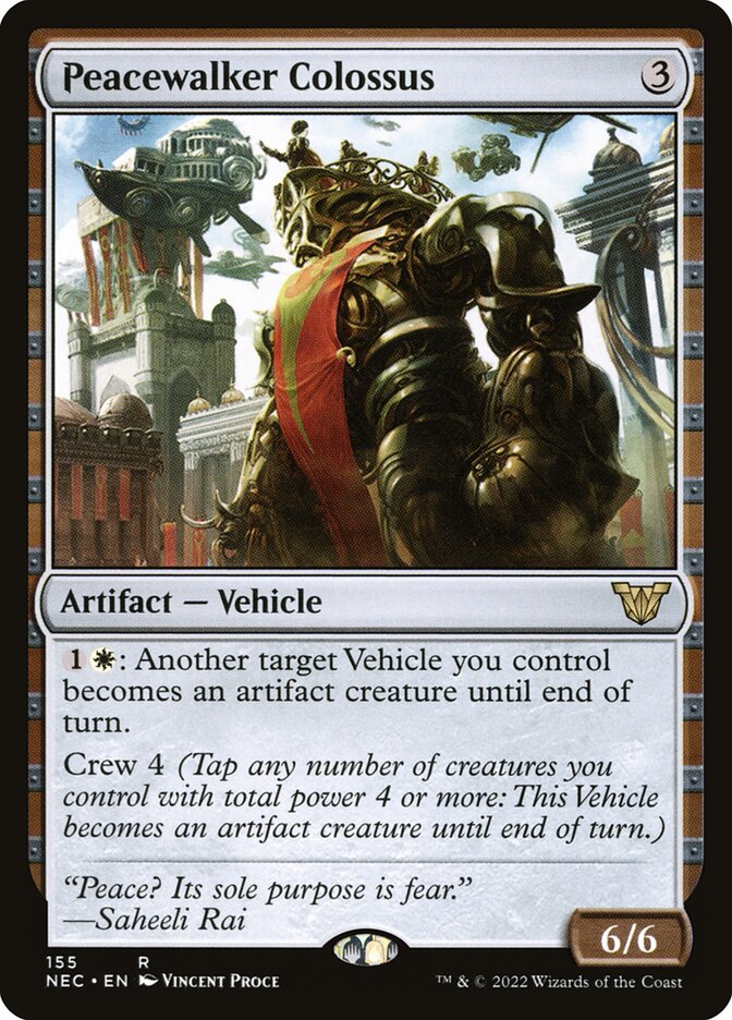 Peacewalker Colossus nec 155