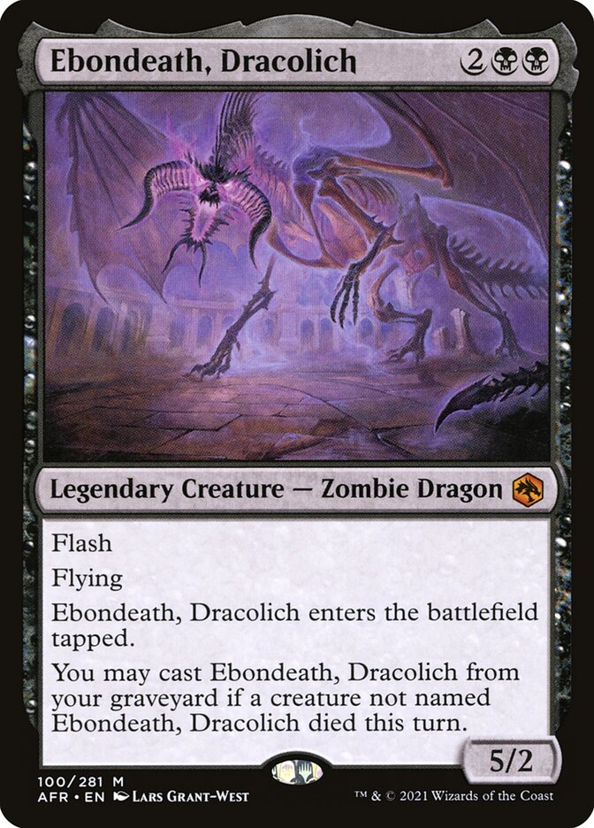 Ebondeath, Dracolich afr 100