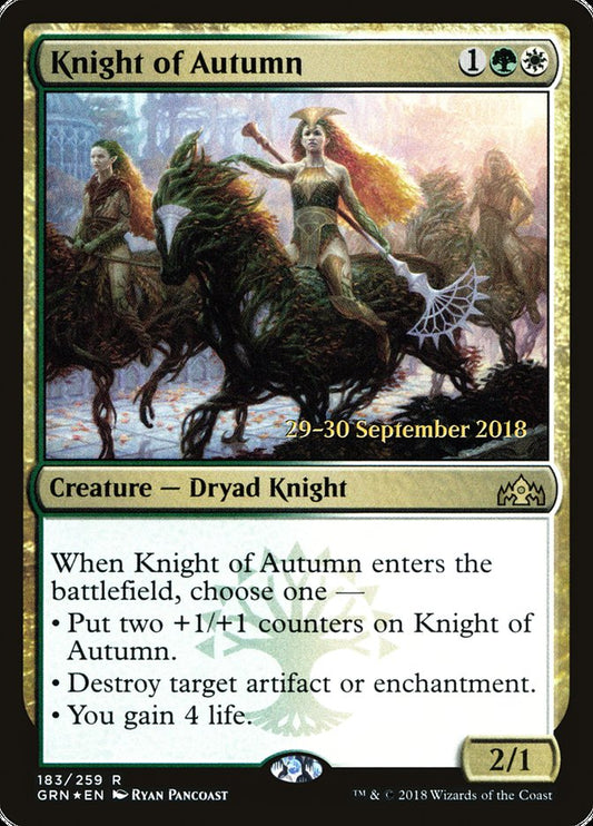 Knight of Autumn pgrn 183s