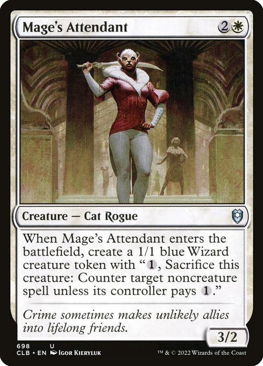 Mage's Attendant clb 698