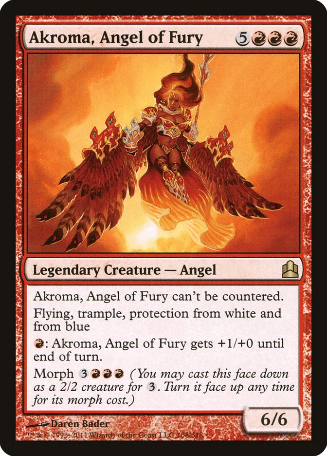 Akroma, Angel of Fury cmd 108